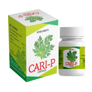 Papaya Leaf - Cari – P Capsule For Thrombocytopenia