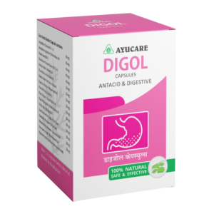 Antacid and digestive – Digol Capsules 30 cap X 3