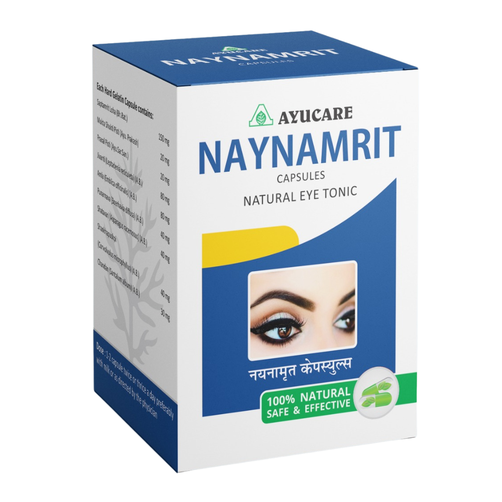 Ayurvedic Eye Health Capsules – Naynamrit Capsules