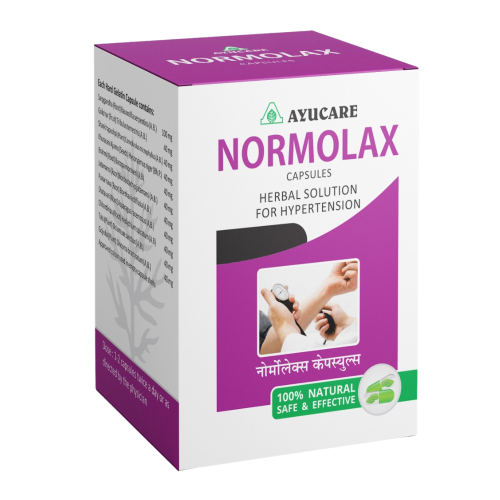 High Blood Pressure - Normolax Capsules 30 cap X 3 pcs