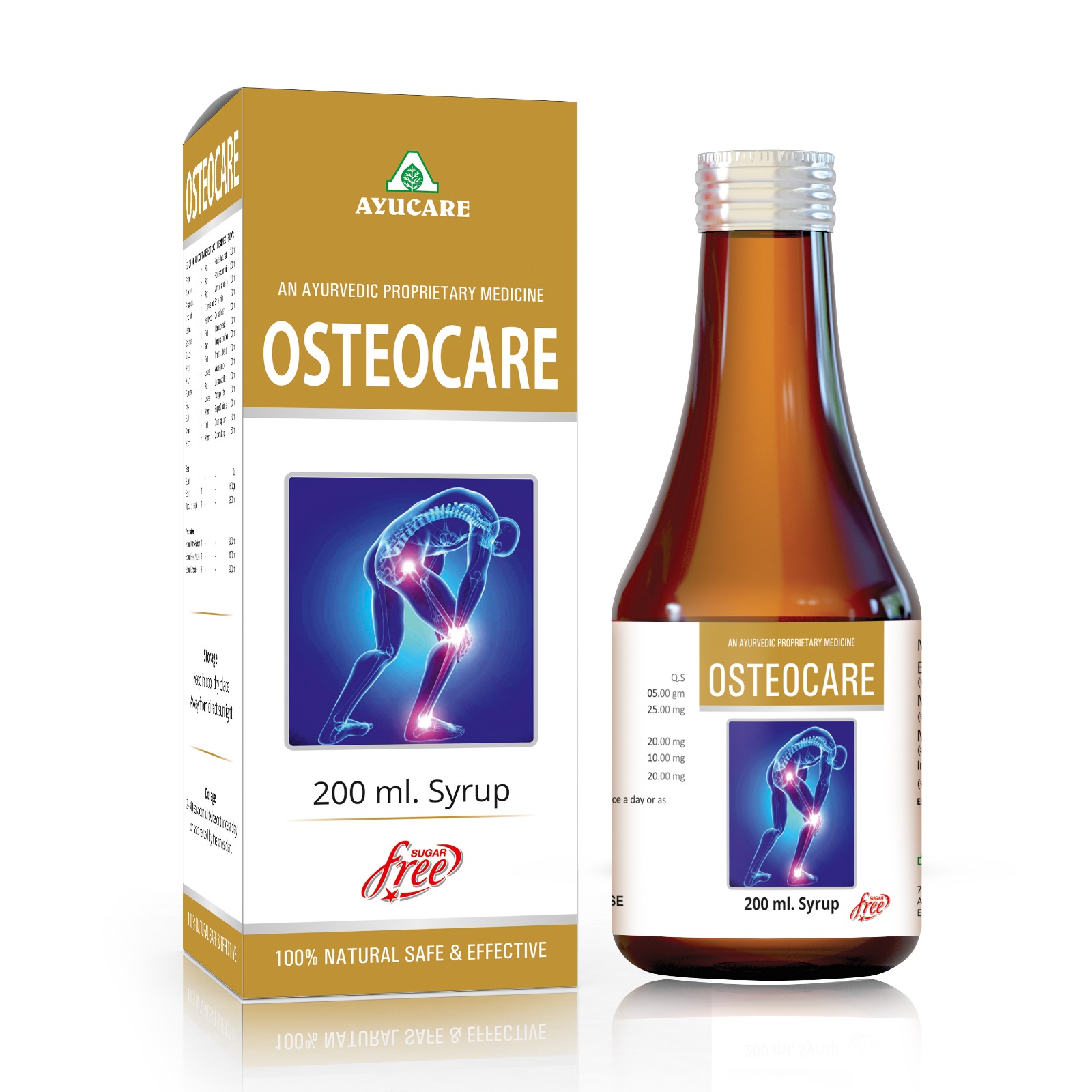 Joint Pain - Osteocare Syrup 200 ml X 3