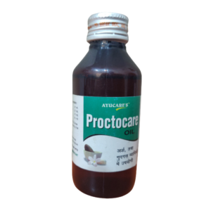 Ayurvedic oil for piles – Proctocare Oil 60 ml X 3