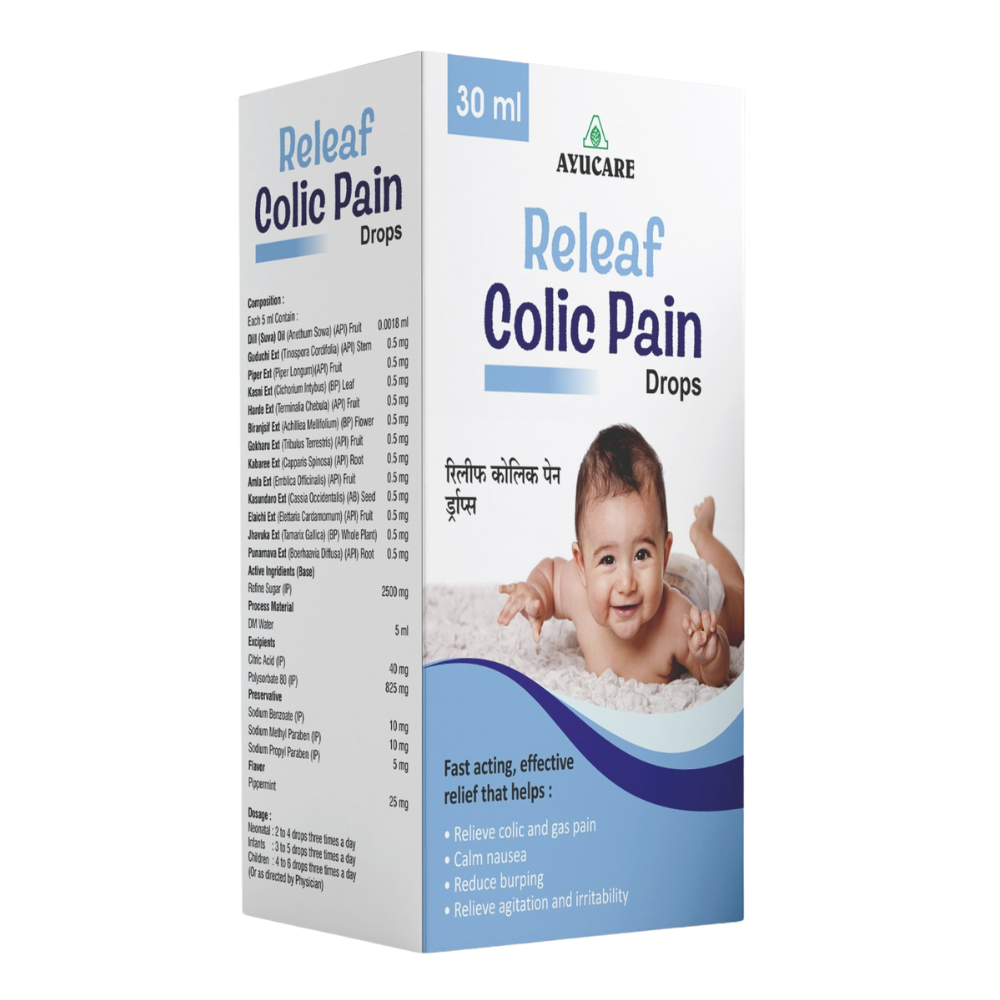 Colic Pain - Releaf Colic Pain Drops 30 ml X 3