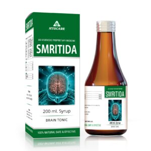 Brain Tonic & Memory Enhancer – SMRITIDA SYRUP 200 ml X 3 pcs
